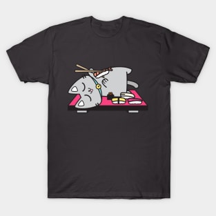 Pusheen sushi shirt online
